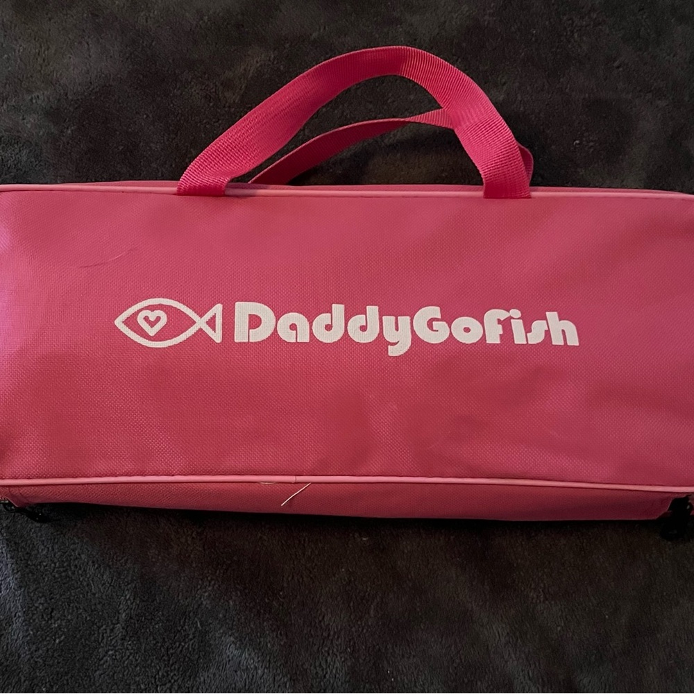 DaddyGoFish Kids Fishing Pole-  Rod Reel Combo Tackle Box Starter